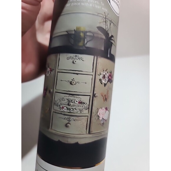 NEW Redesign Papillon Furniture Transfer Script Butterflies Floral RETIRED - Picture 3 of 10